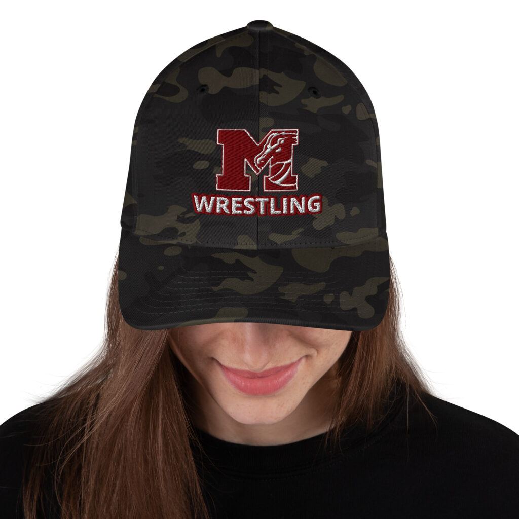 Embroidered Milford Wrestling Structured Twill Cap