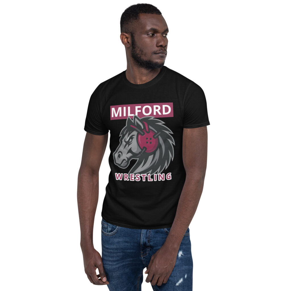 Horse in Head Gear Unisex T-Shirt