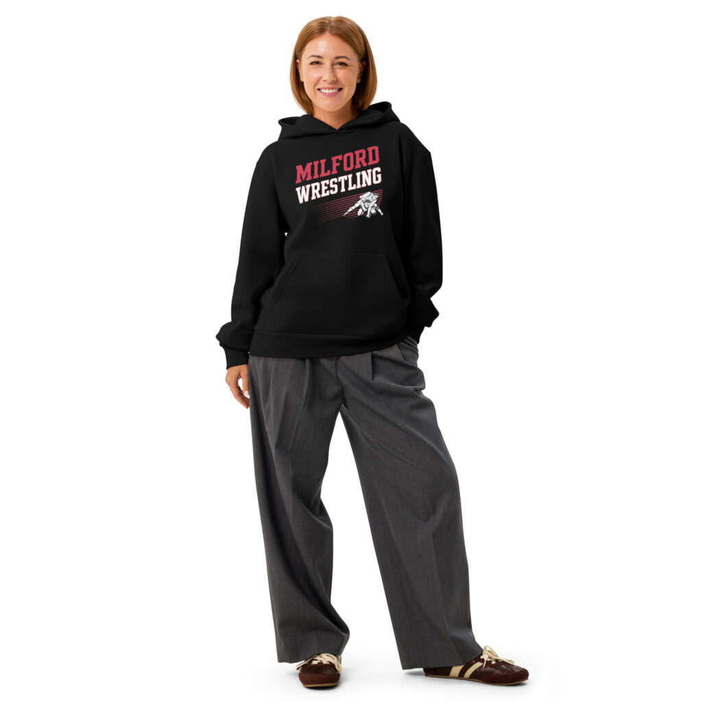 Milford Wresting Graphic Urban hoodie