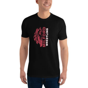 Milford Wrestling Horse Head Short Sleeve T-shirt