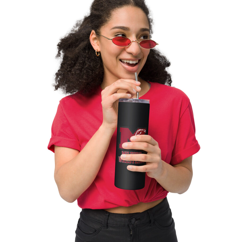 Milford Mavericks Stainless steel tumbler
