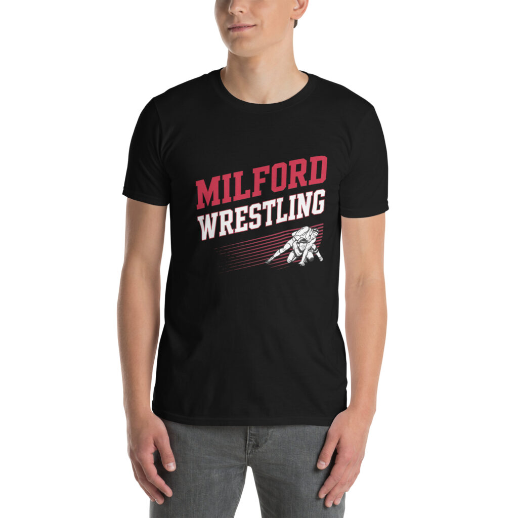 Wrestling Facts: Milford Mavericks Short-Sleeve Unisex T-Shirt