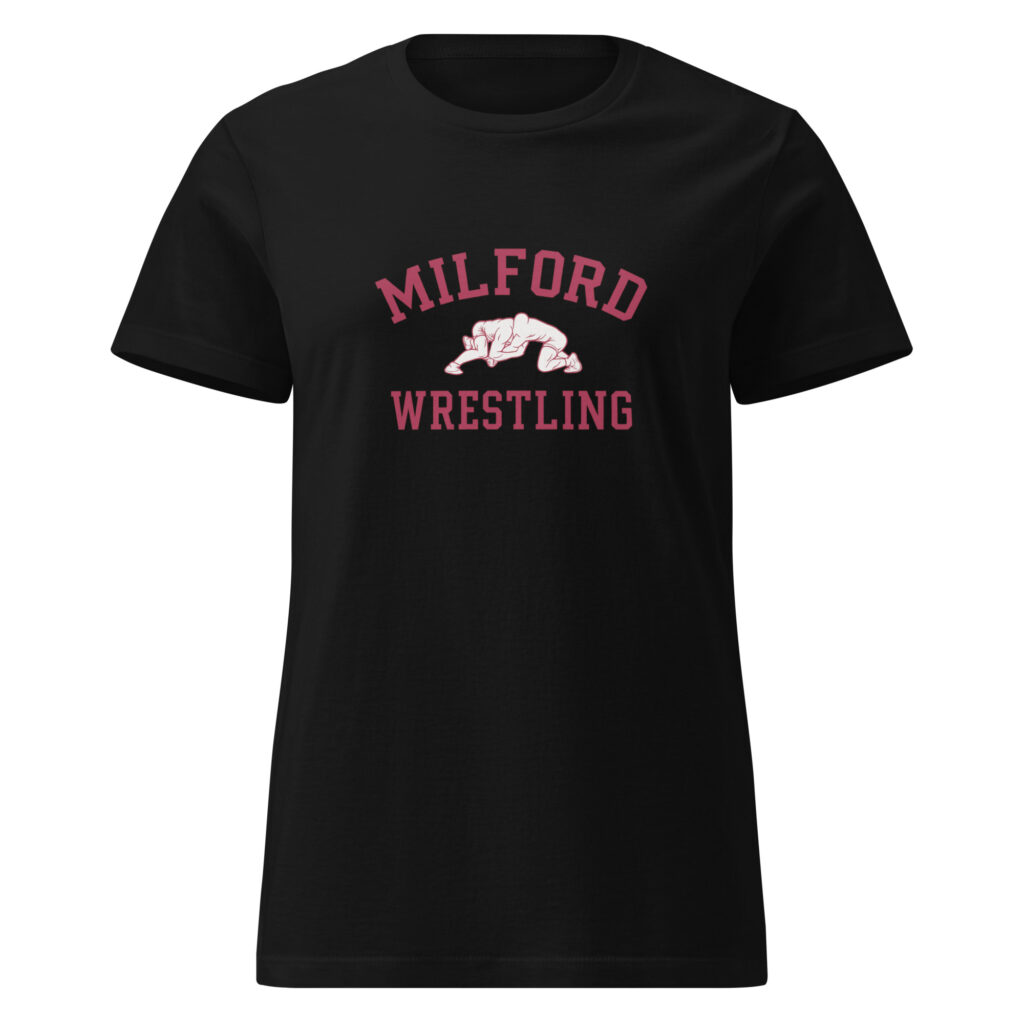 Women’s Milford Wrestling Feral Mom softstyle t-shirt