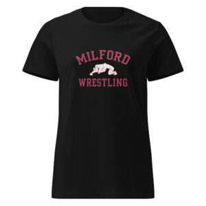 Women’s Milford Wrestling Feral Mom softstyle t-shirt
