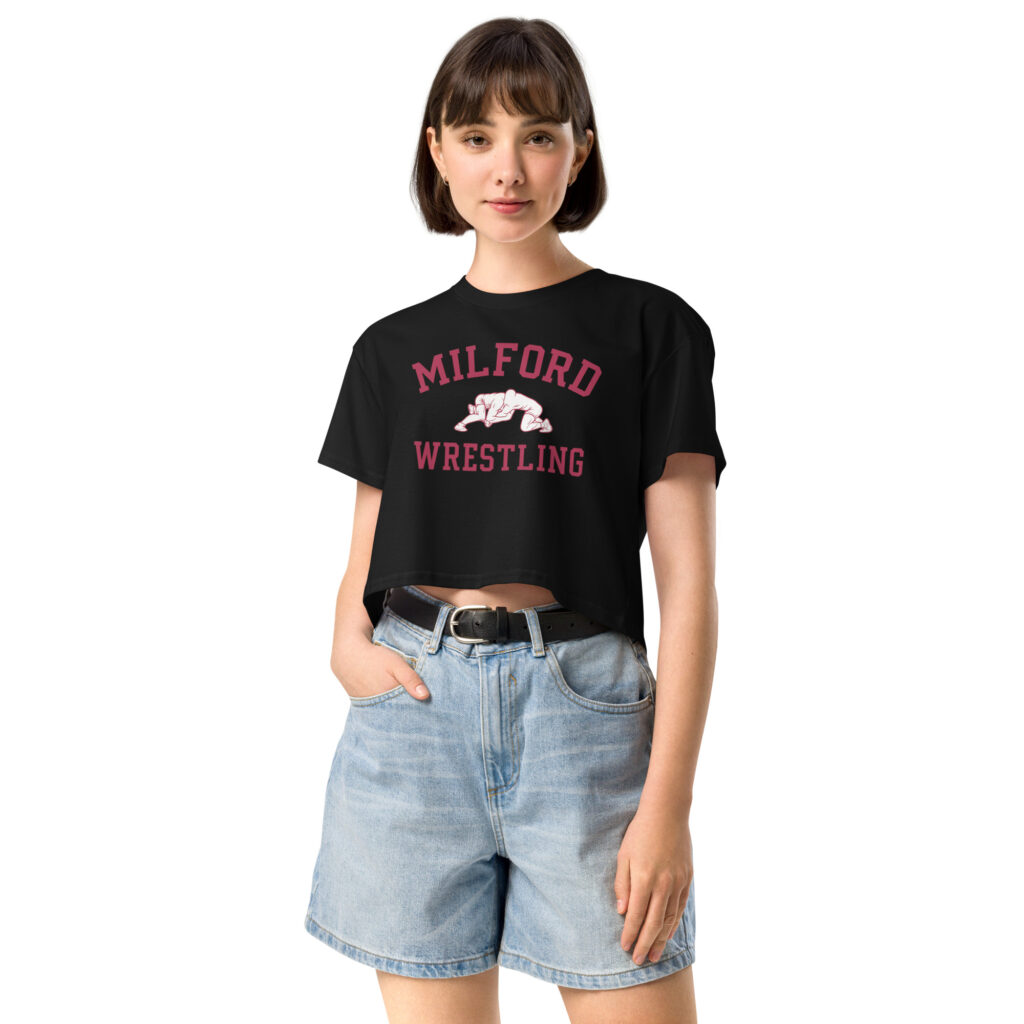 Milford Mavericks Women’s crop top